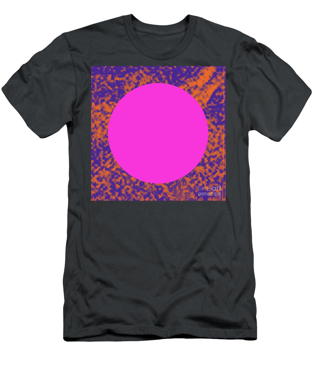 Abstract Pink Circle Jonathan Welch T-Shirt