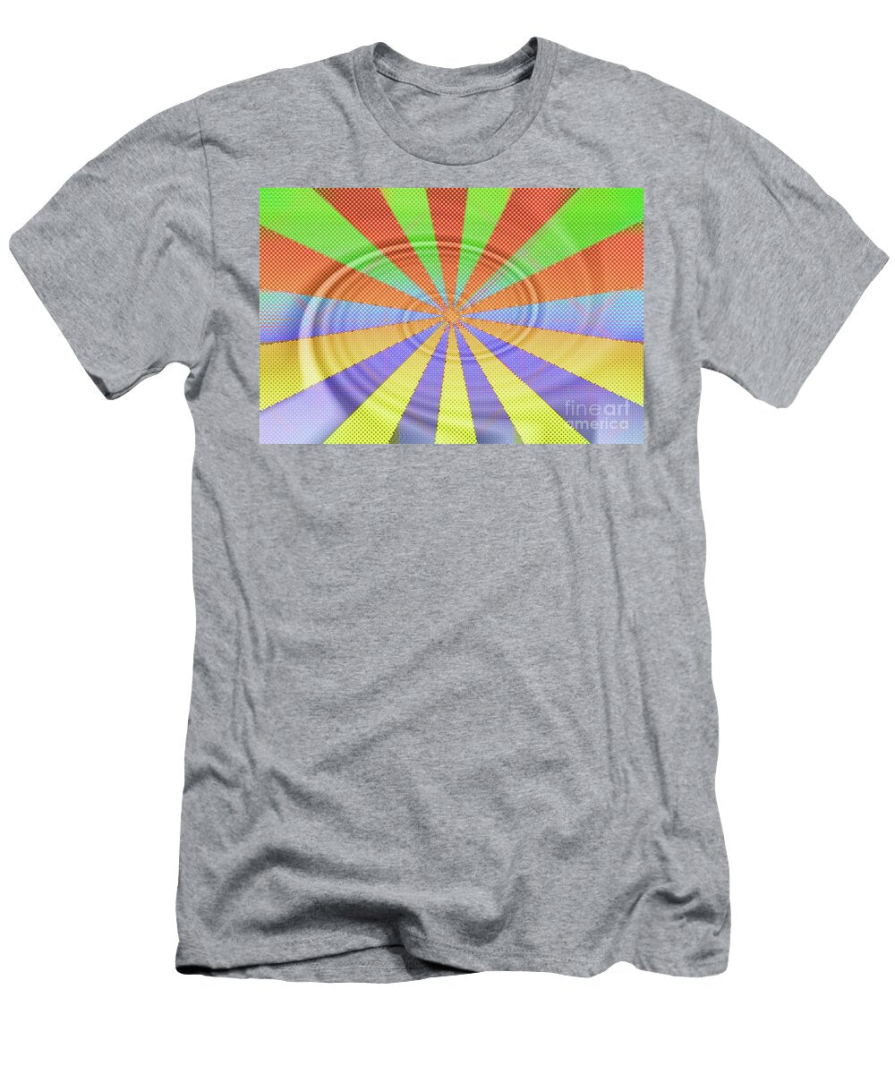 Abstract Spiral Burst Jonathan Welch T-Shirt