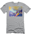 Abstract Surf Leon Keay T-Shirt