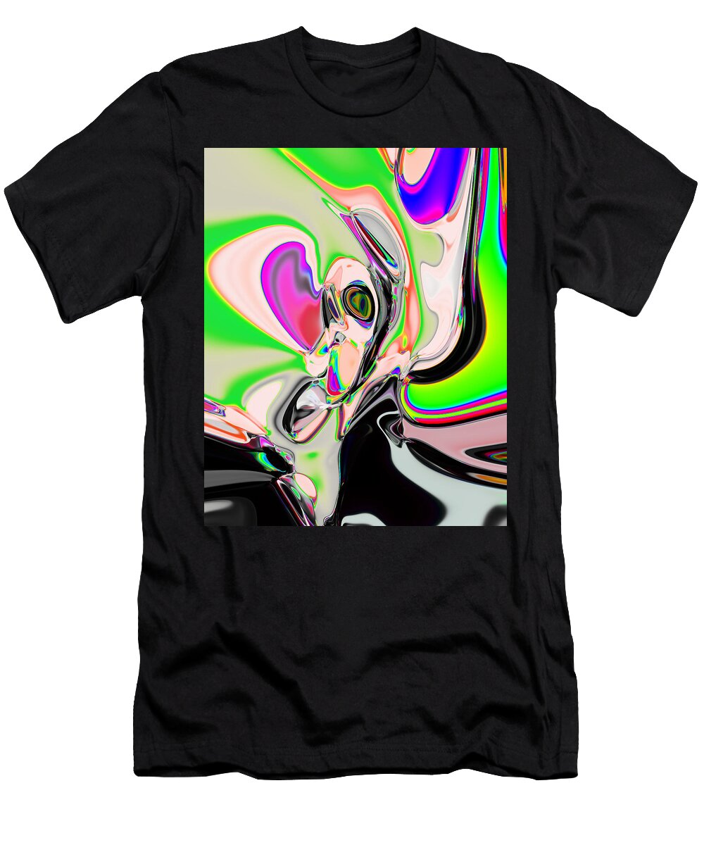 Abstract the Foamy Speech Estimates Teacher Martin Stark T-Shirt