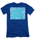 Acrylic Pour Dolphins Elisabeth Lucas T-Shirt