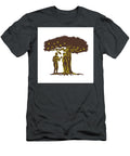 Adam and Eve Apple Serpent Woodcut Aloysius Patrimonio T-Shirt