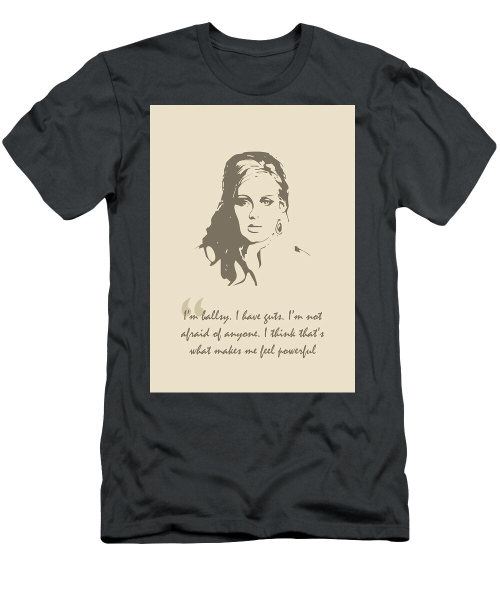 Adele Quote Ahmad Nusyirwan T-Shirt