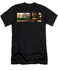 Adirondack Chairs Collage3 Paulette Wright T-Shirt