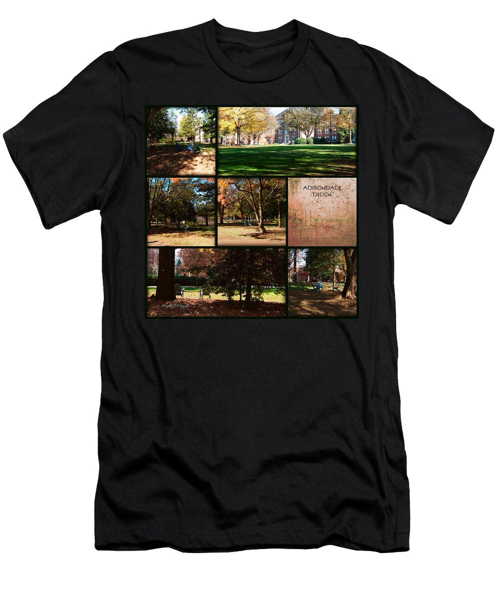Adirondack Chairs Collage4 Paulette Wright T-Shirt