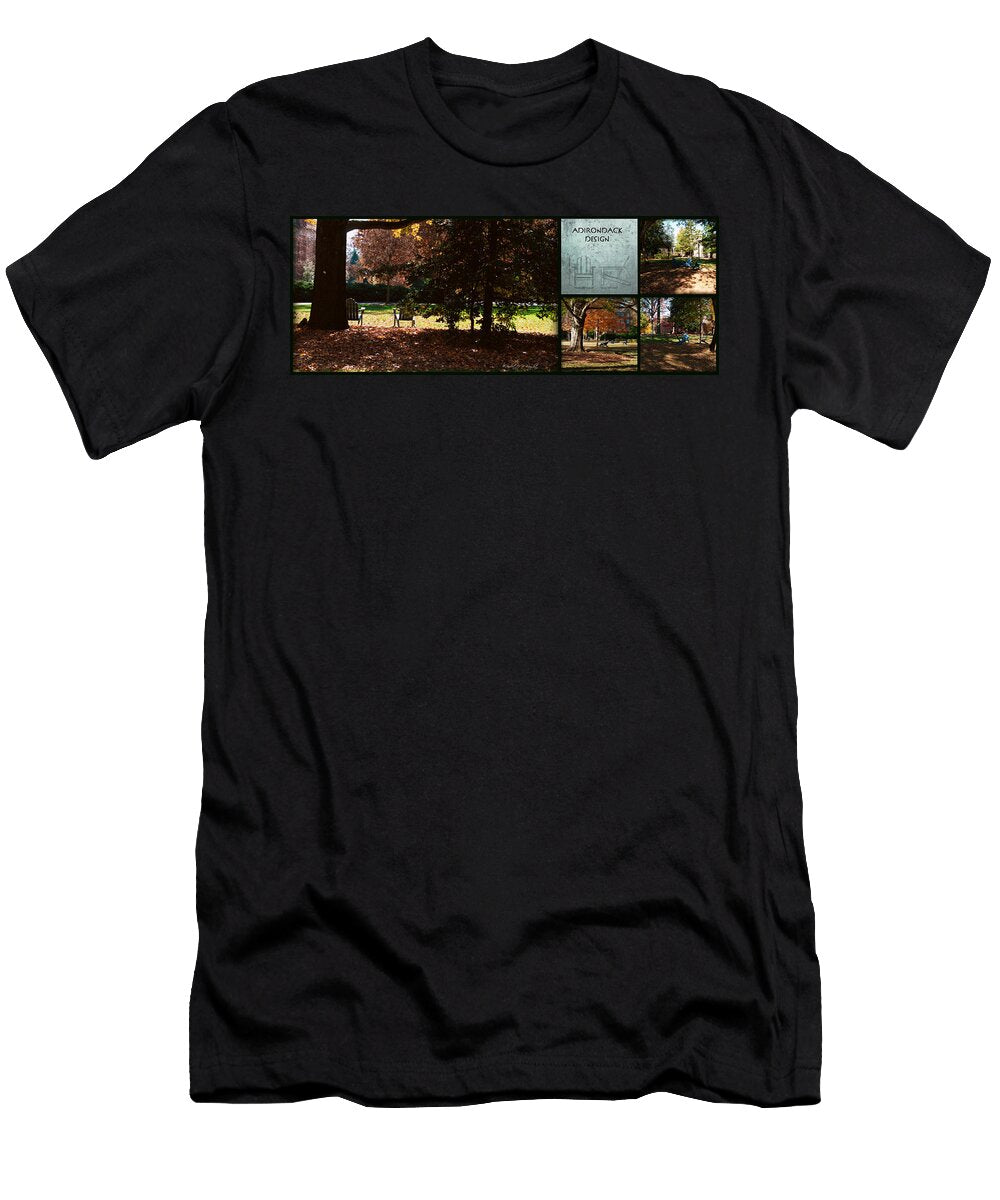 Adirondack Chairs Collage6 Paulette Wright T-Shirt