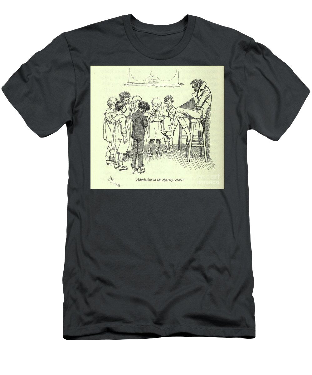 Admission to the Charity School L3 Historic Illustrations T-Shirt