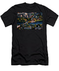 Aerial View of Cambridge and Anderson Panoramic Images T-Shirt