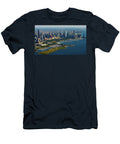 Aerial View of Museum Campus Panoramic Images T-Shirt