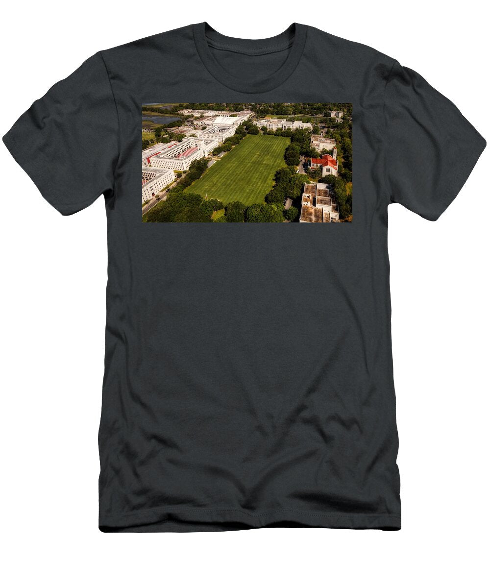 Aerial View of the Citadel Mountain Dreams T-Shirt