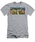 Aerial View of the University of Pittsburgh Campus Mountain Dreams T-Shirt