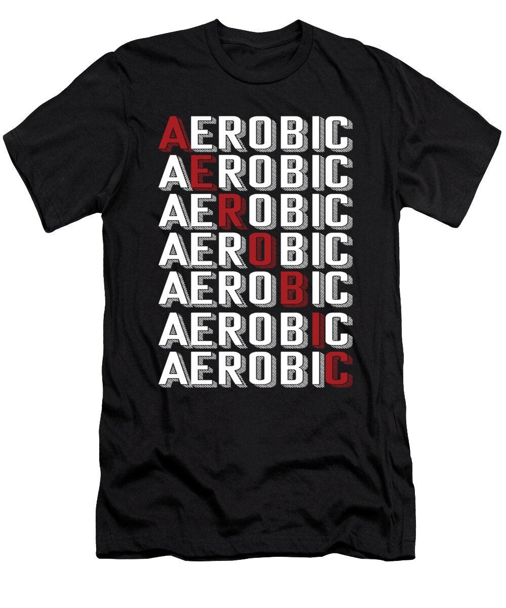 Aerobic Gymnast Exercise Workout Sports Gift Thomas Larch T-Shirt
