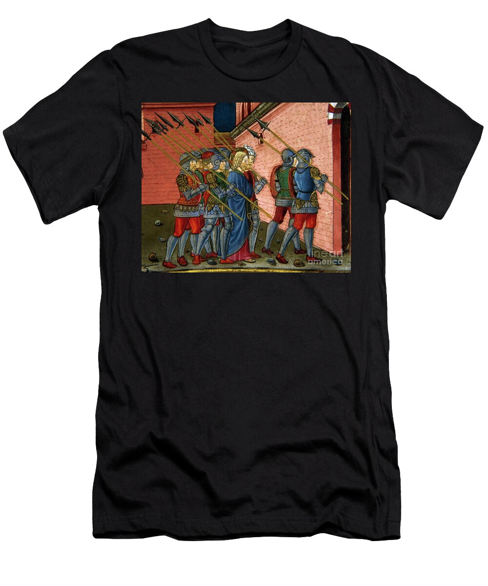 After the Sanhedrin Jesus Is Handed Over to Pilate Unknown Artist T-Shirt
