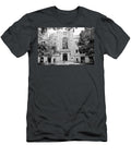 Agriculture Building University of Arkansas Fayetteville Black and White Dmr Filho T-Shirt