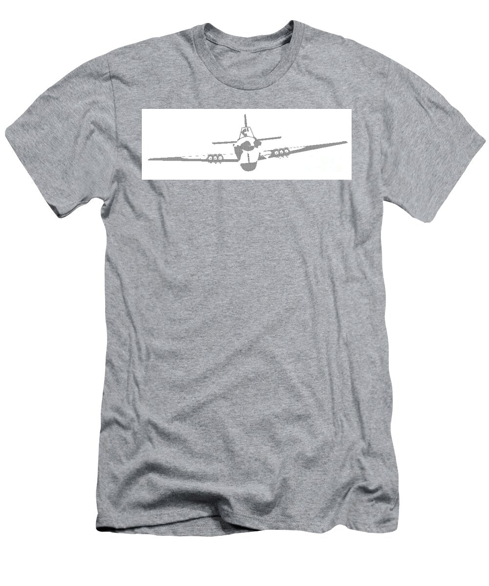 Aircraft in Halftone Bigalbaloo Stock T-Shirt