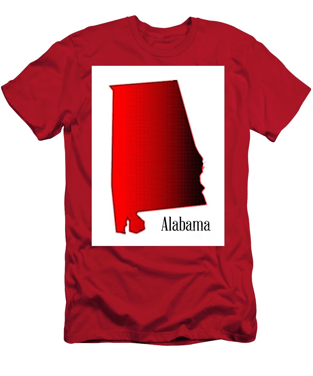 Alabama Halftone Bigalbaloo Stock T-Shirt