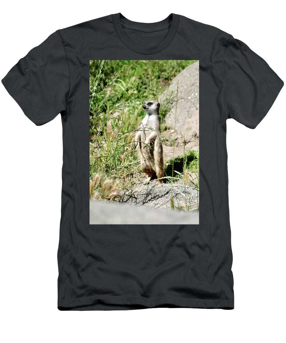 Alert Meerkat in the Wild Masha Batkova T-Shirt