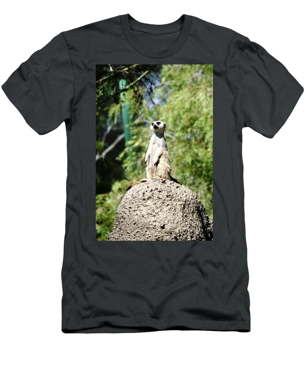 Alert Meerkat on Guard Masha Batkova T-Shirt