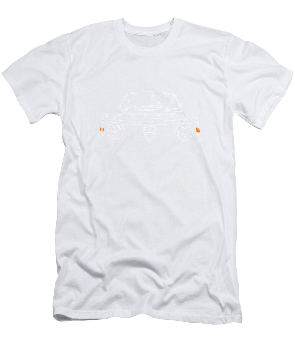 Alfa Romeo Junior Gta Fans 105 115 Series Veloce Young Hughes T-Shirt