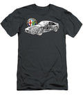 Alfa Romeo Junior Z Cutaway Automotive Art Vladislav Shapovalenko T-Shirt