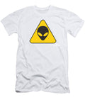 Alien Grey Graphic Pixel Chimp T-Shirt