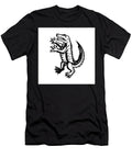 Alligator Standing Scraperboard Aloysius Patrimonio T-Shirt