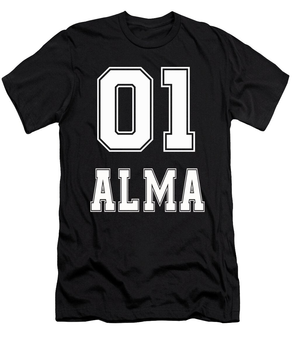 Alma Cool Name Day Birthday Gift Benjamin Burkert T-Shirt