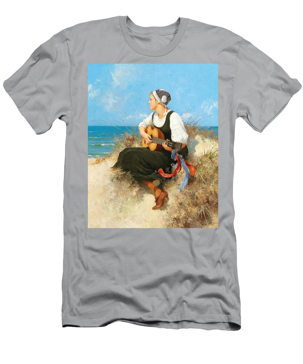 Am Ostseestrand Hermann Seeger German T-Shirt