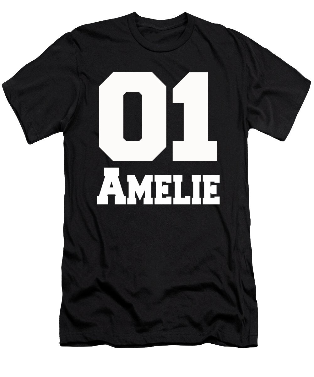 Amelie Cool Name Day Birthday Gift Benjamin Burkert T-Shirt