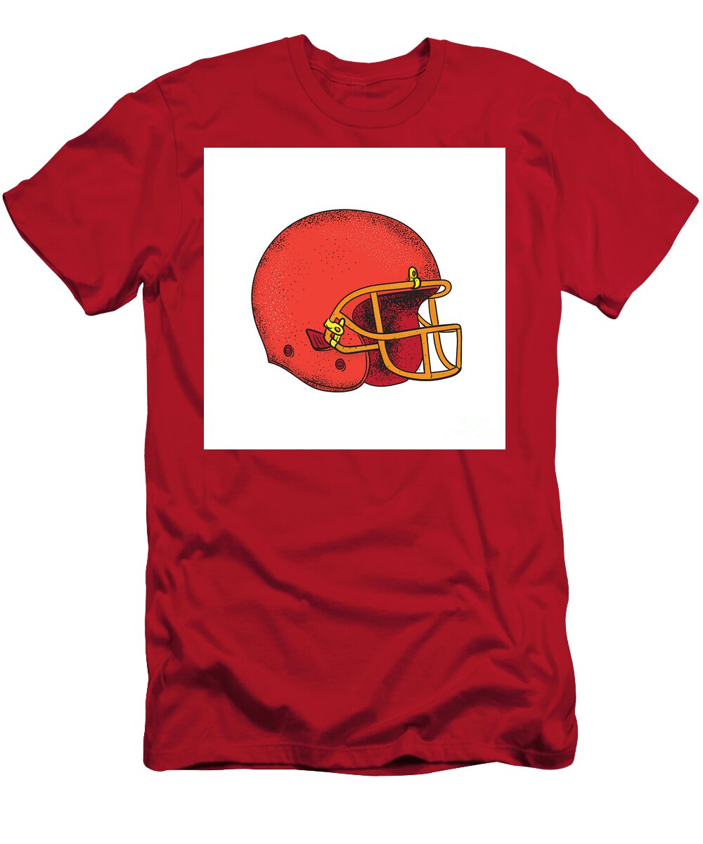 American Football Helmet Tattoo Aloysius Patrimonio T-Shirt