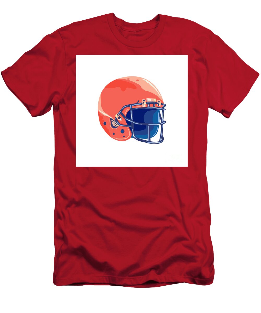 American Football Helmet Wpa Aloysius Patrimonio T-Shirt