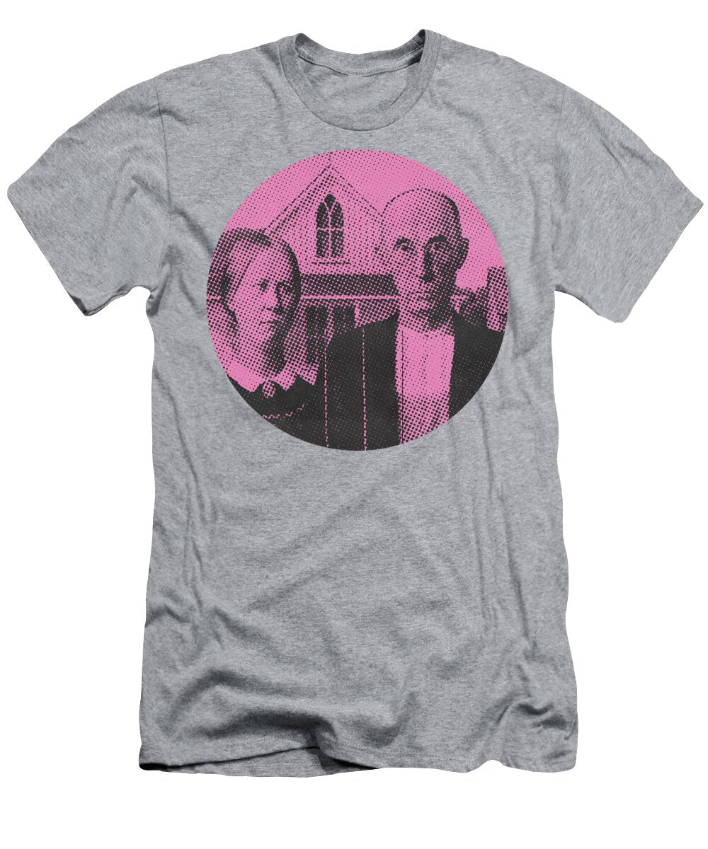 American Gothic Halftone Homero Samayoa T-Shirt