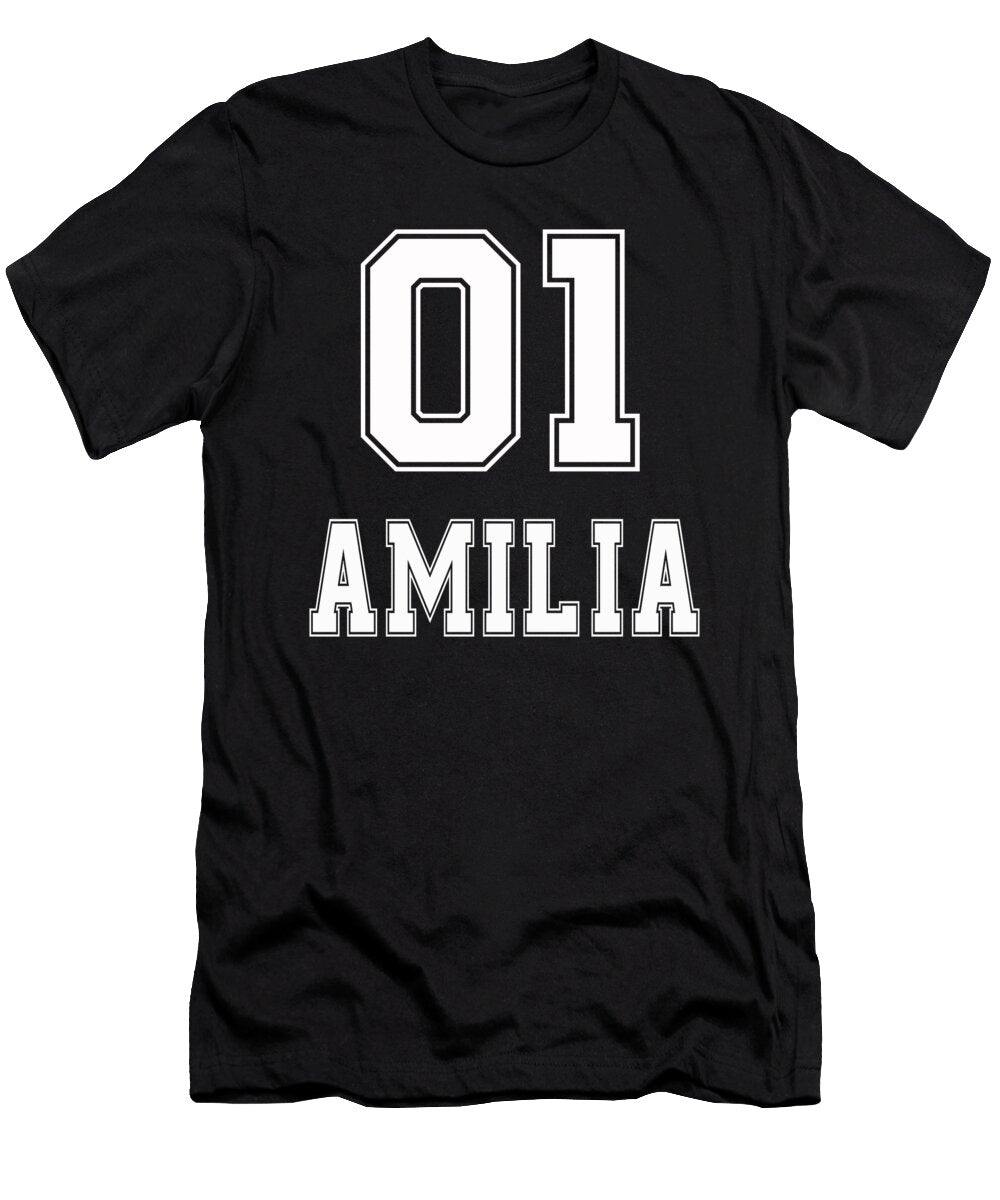 Amiliaalma Cool Name Day Birthday Gift Benjamin Burkert T-Shirt