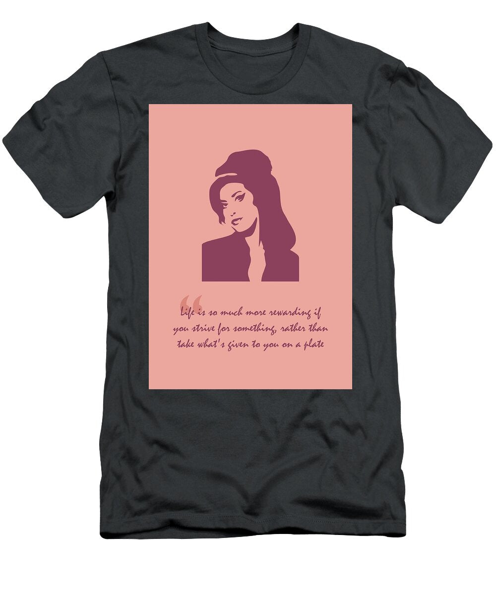 Amy Winehouse Quote Ahmad Nusyirwan T-Shirt