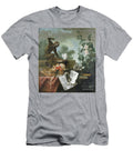 An Allegory of Air a Musical Still Life with a Monkey Blowing Bubbles a Musette a Flute and Musical Scores Jean Baptiste Oudry T-Shirt