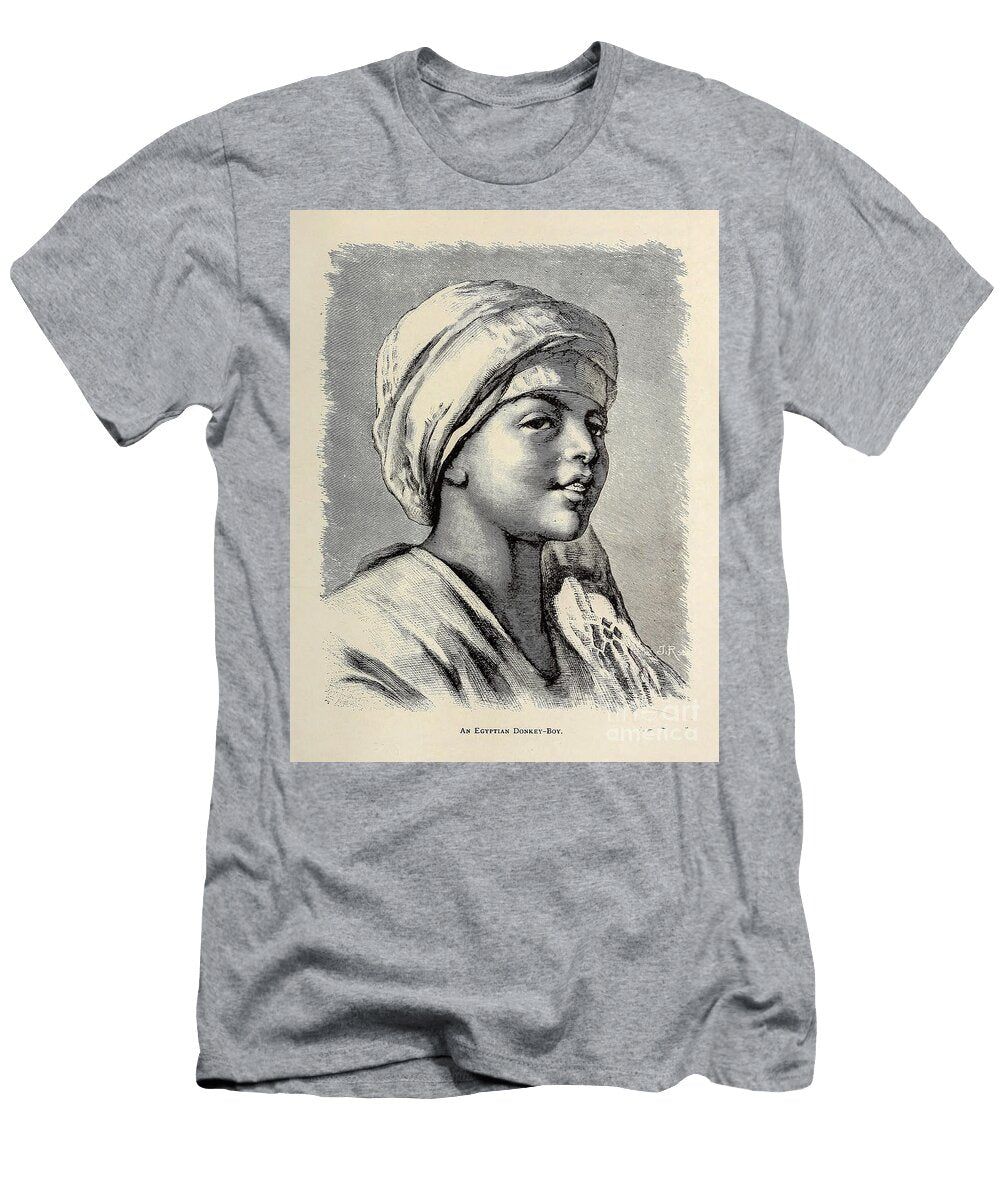 An Egyptian Donkey Boy M3 Historic Illustrations T-Shirt
