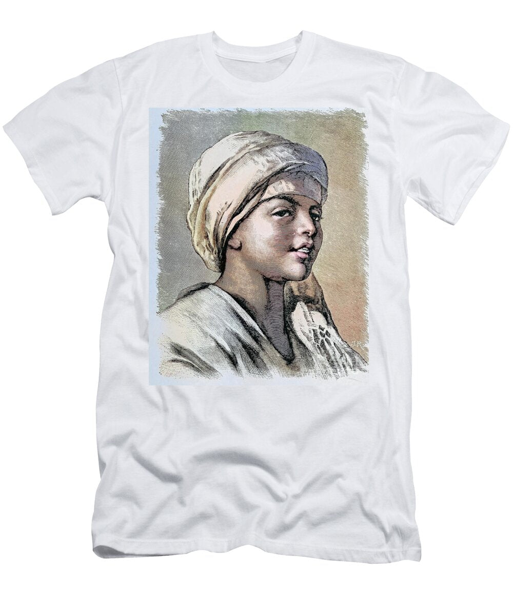 An Egyptian Donkey Boy M4 Historic Illustrations T-Shirt