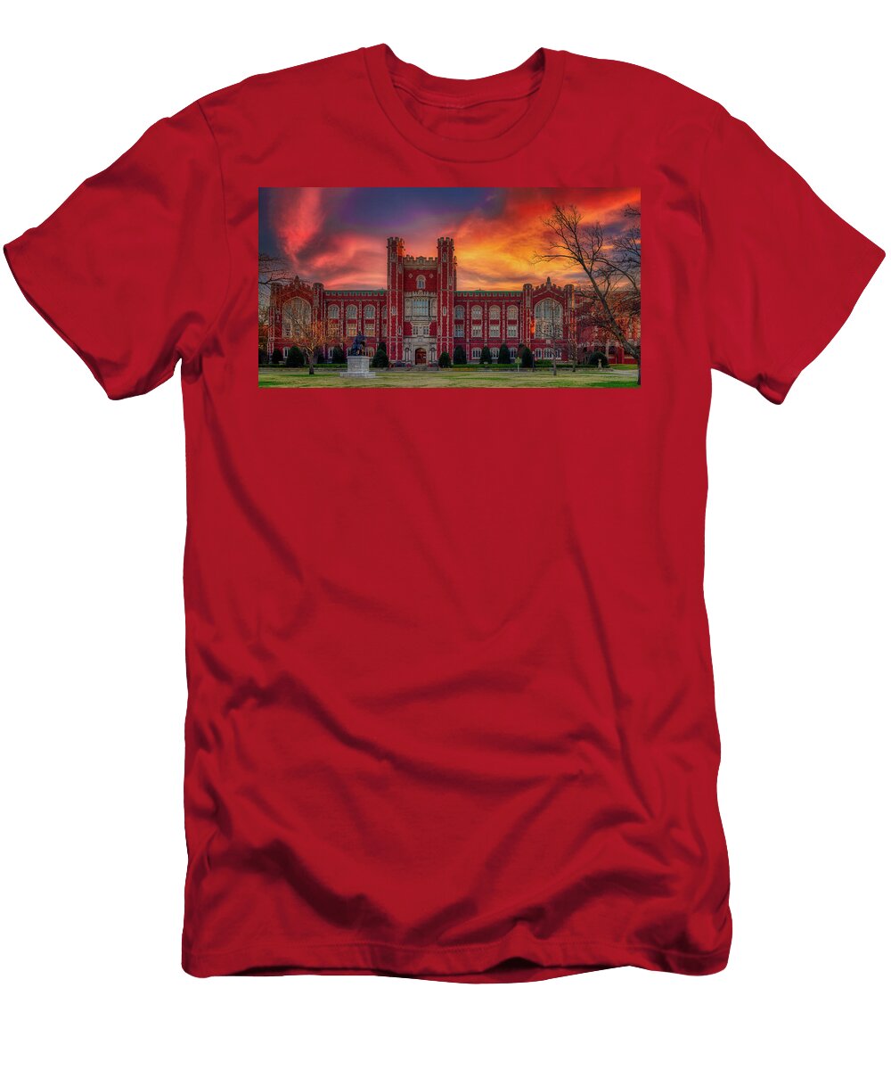An Evening on Campus University of Oklahoma Mountain Dreams T-Shirt