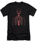 Anatomy Skeleton Lineart Manuel Schmucker T-Shirt