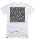 Anchor Pattern Grey Studio Grafiikka T-Shirt