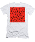 Anchor Pattern Red and Black Studio Grafiikka T-Shirt