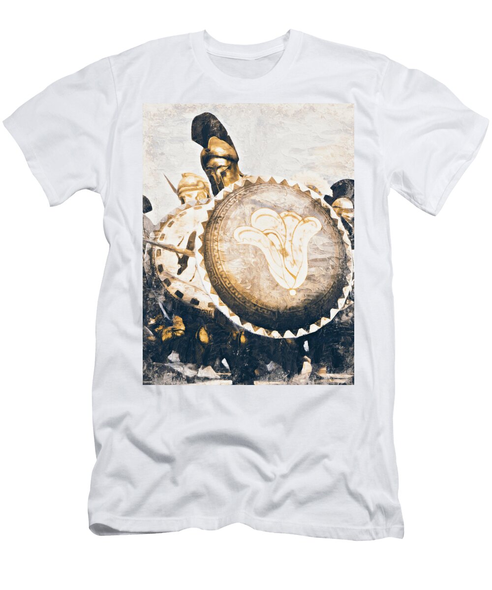 Ancient Greek Hoplite 01 Am Fineartprints T-Shirt