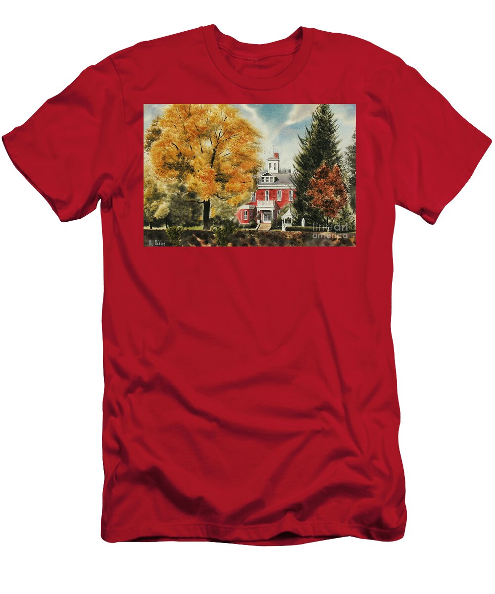 Antebellum Autumn Ironton Missouri Kip Devore T-Shirt