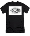 Antelope and Leafs Carving R5 Historic Illustrations T-Shirt