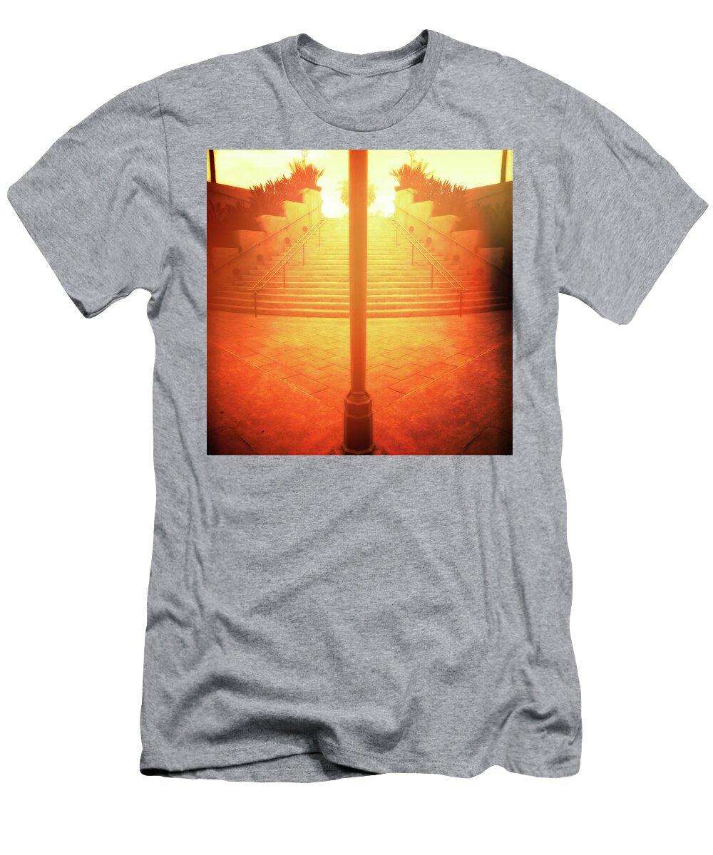 Arch Steps and Light Pole Brilliant Sunrise Yopedro T-Shirt