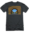Arched Entrance Stanford University Mountain Dreams T-Shirt