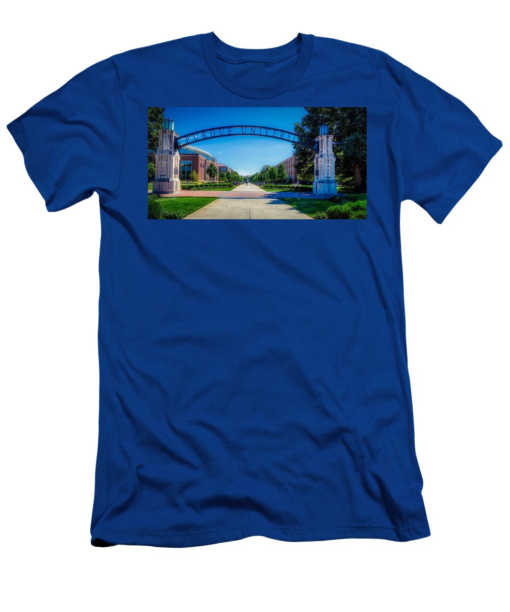 Arched Entry to Purdue University Mountain Dreams T-Shirt