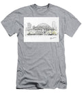 Architectural Sketch of a City Building Aleeza Mcdonald T-Shirt