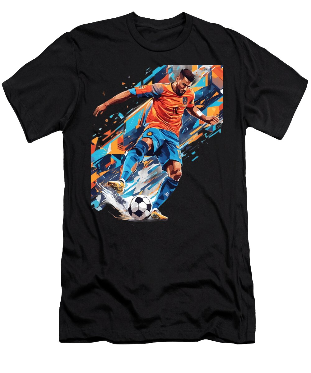 Argentina Football Anime Girl Nft T-Shirt