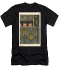 Arrowhead Sagittaria Sagittifolia As a Design Motif in Embroidery Stained Glass and Fabric Patterns 1897 Lithograph Eugene Grasset T-Shirt